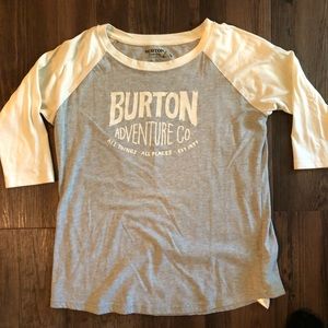 Burton Snowboards Baseball Tee